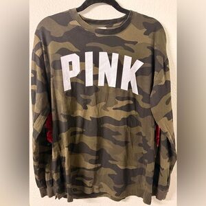 PINK Victoria's Secret Camouflage long sleeve